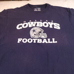 Dallas Cowboys Casual Short Sleeve Graphic Pullover T Shirt Mens Size XL Blue
